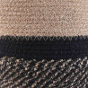 Zestaw doniczek 2 pcs Naturalny i czarny Ø 21 x 21 cm