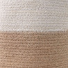 Zestaw doniczek 2 pcs Naturalne i białe Ø 28 x 28 cm