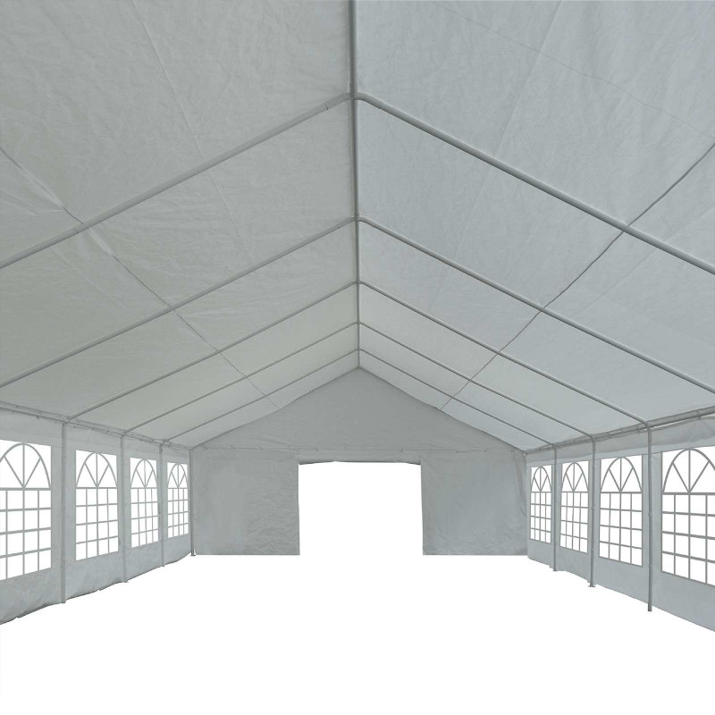 Materiał namiotowy bez stelaża Szary 10 x 5 m PE