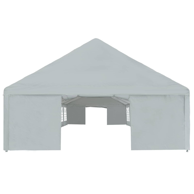 Materiał namiotowy bez stelaża Szary 12 x 6 m PE