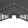 Materiał namiotowy bez stelaża Szary 12 x 6 m PE