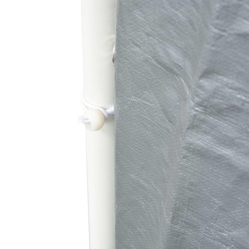 Materiał namiotowy bez stelaża Szary 12 x 6 m PE