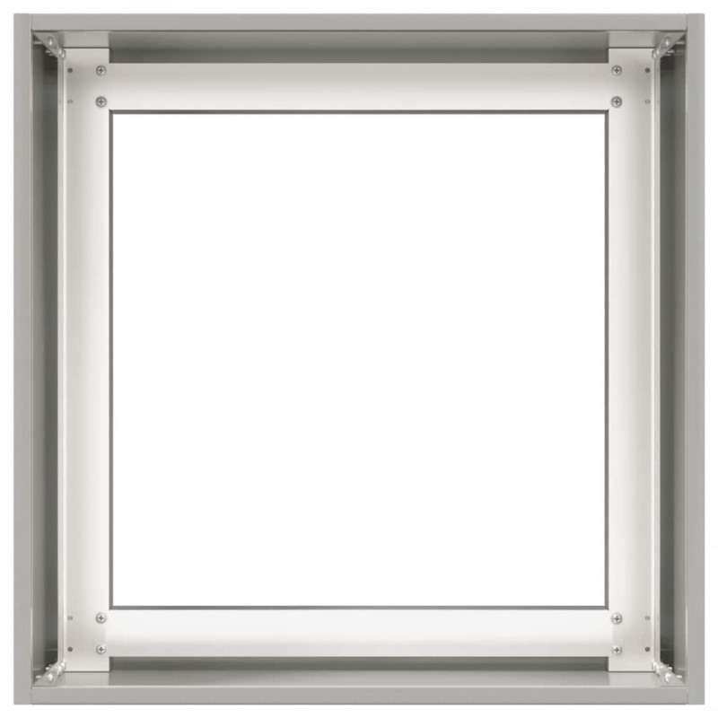 Doniczka 40x40x40 cm Stal nierdzewna