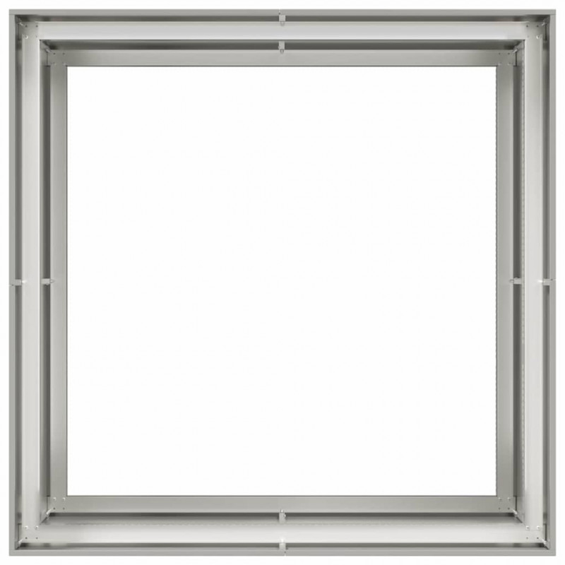 Doniczka 100x100x80 cm Stal nierdzewna