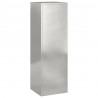 Stojak na rośliny 2 pcs Srebrny 24 x 24 x 75 cm stal nierdzewna