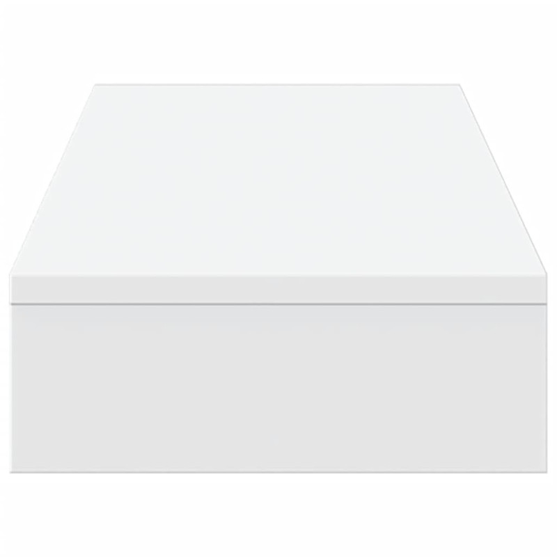 Podstawka pod monitor, biała, 100x27x10 cm