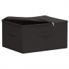 Skrzynia do przechowywania 24 pcs antracytowy 43 x 34 x 23 cm