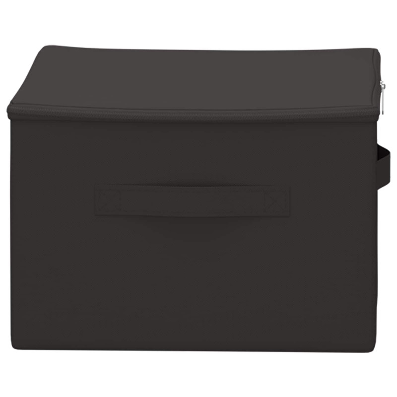 Skrzynia do przechowywania 24 pcs antracytowy 43 x 34 x 23 cm