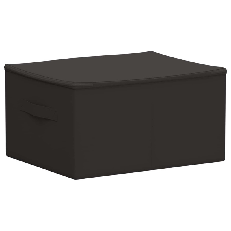 Skrzynia do przechowywania 24 pcs antracytowy 50 x 30 x 25 cm