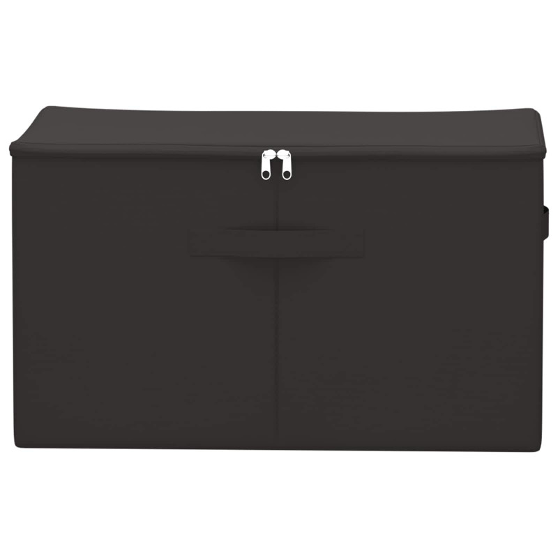 Skrzynia do przechowywania 24 pcs antracytowy 55 x 35 x 32 cm