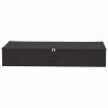 Skrzynia do przechowywania 6 pcs antracytowy 90 x 48 x 15 cm