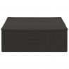 Skrzynia do przechowywania 2 pcs antracytowy 100 x 50 x 18 cm