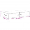 Skrzynia do przechowywania 24 pcs antracytowy 100 x 50 x 18 cm