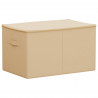 Skrzynia do przechowywania 2 pcs kremowy 55 x 35 x 32 cm