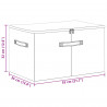 Skrzynia do przechowywania 6 pcs kremowy 55 x 35 x 32 cm