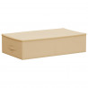 Skrzynia do przechowywania 6 pcs kremowy 70 x 40 x 18 cm