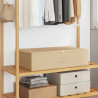 Skrzynia do przechowywania 24 pcs kremowy 70 x 40 x 18 cm