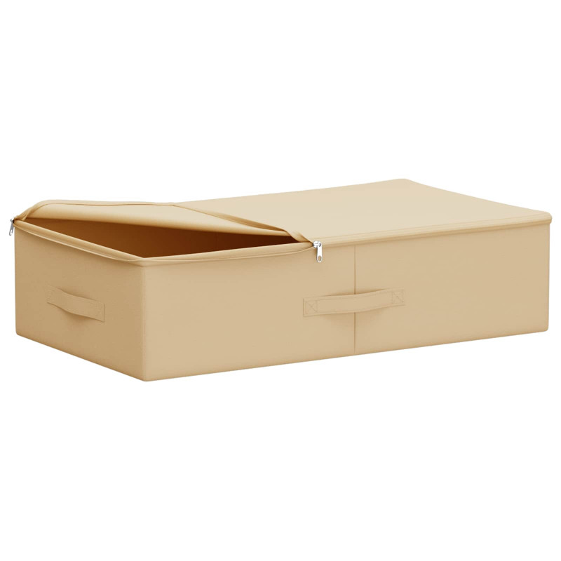 Skrzynia do przechowywania 24 pcs kremowy 70 x 40 x 18 cm