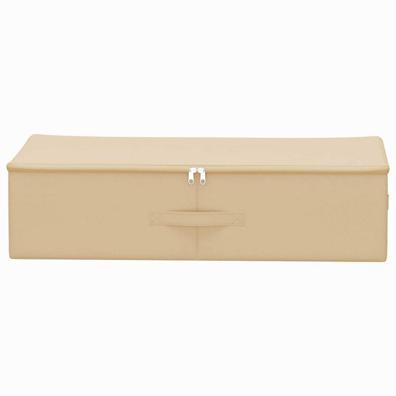 Skrzynia do przechowywania 24 pcs kremowy 70 x 40 x 18 cm