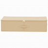 Skrzynia do przechowywania 24 pcs kremowy 70 x 40 x 18 cm