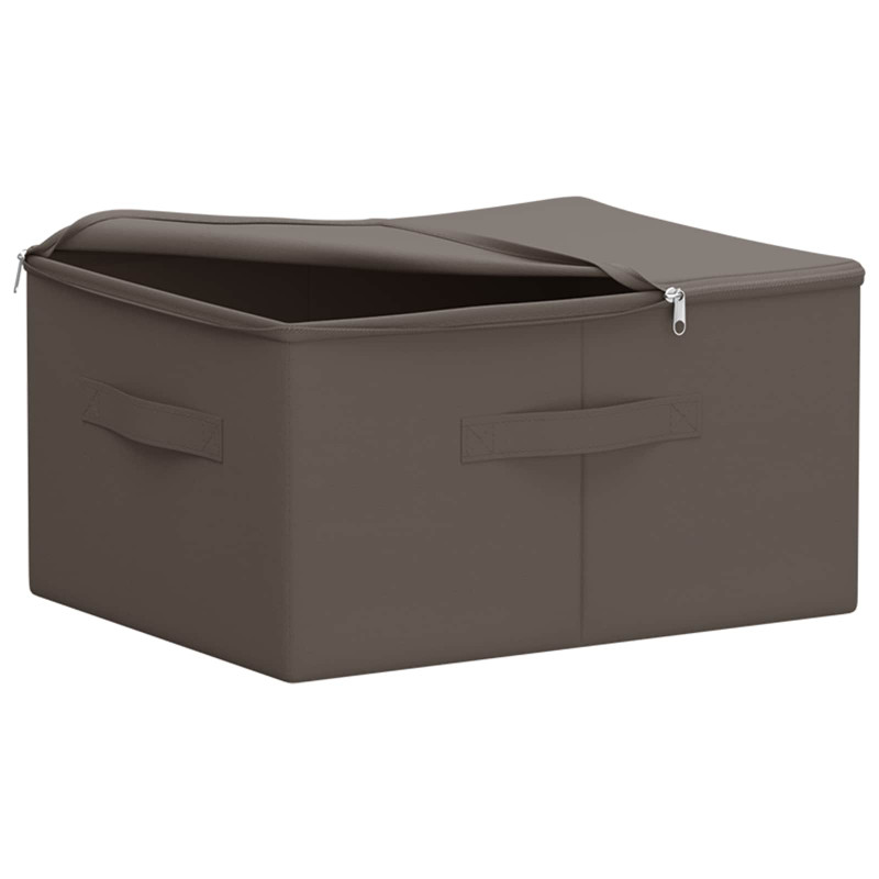 Skrzynia do przechowywania 6 pcs Szary 43 x 34 x 23 cm Włóknina