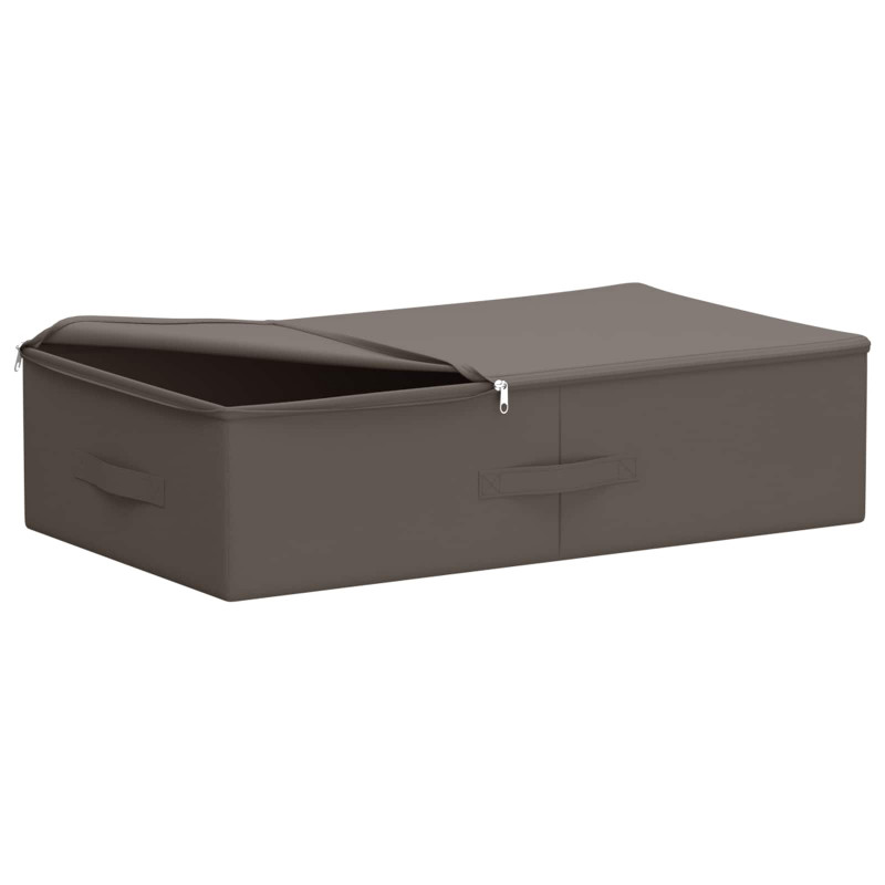 Skrzynia do przechowywania 6 pcs Szary 70 x 40 x 18 cm Włóknina