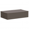 Skrzynia do przechowywania 24 pcs Szary 70 x 40 x 18 cm