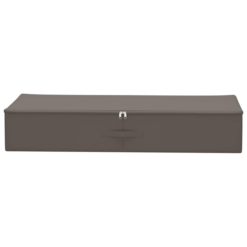 Skrzynia do przechowywania 2 pcs Szary 90 x 48 x 15 cm Włóknina