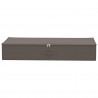 Skrzynia do przechowywania 2 pcs Szary 90 x 48 x 15 cm Włóknina