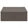 Skrzynia do przechowywania 24 pcs Szary 100 x 50 x 18 cm
