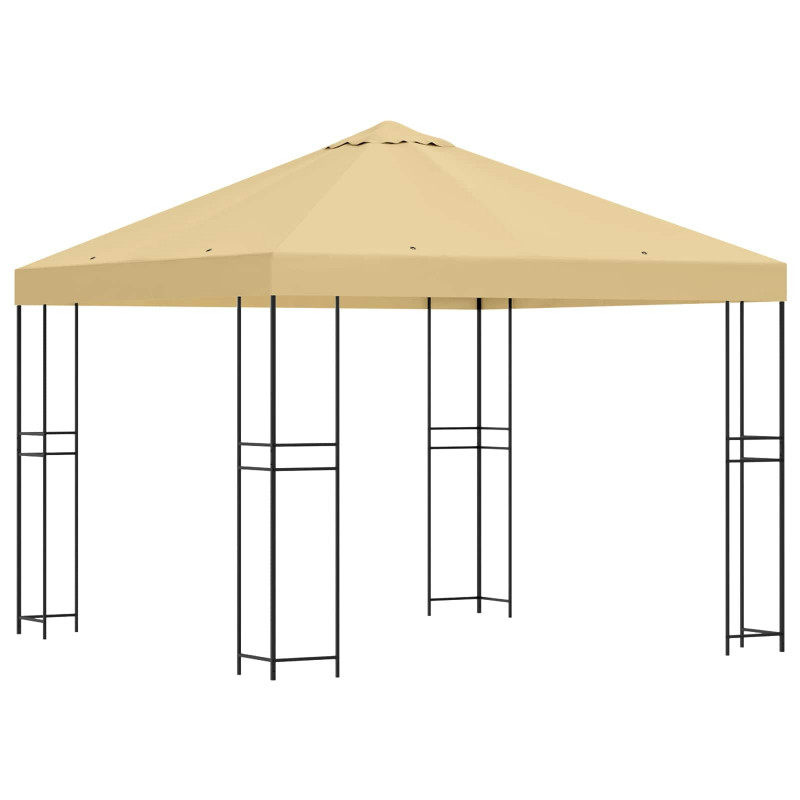 Altana 3 x 3 m kremowy Poliester i Stal 190 gsm
