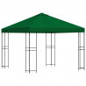 Altana 3 x 3 m zielony Poliester i Stal 190 gsm