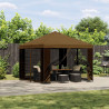 Altana 3 x 3 m Ciemnoszary Poliester i Stal 190 gsm