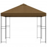 Altana 3 x 3 m Ciemnoszary Poliester i Stal 190 gsm
