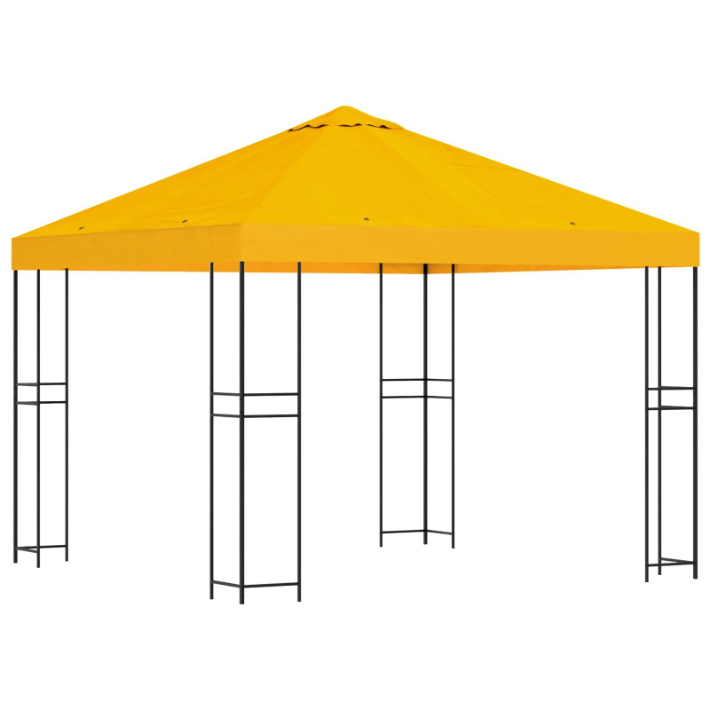 Altana 3 x 3 m żółty Poliester i Stal 190 gsm