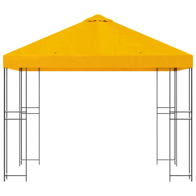 Altana 3 x 3 m żółty Poliester i Stal 190 gsm