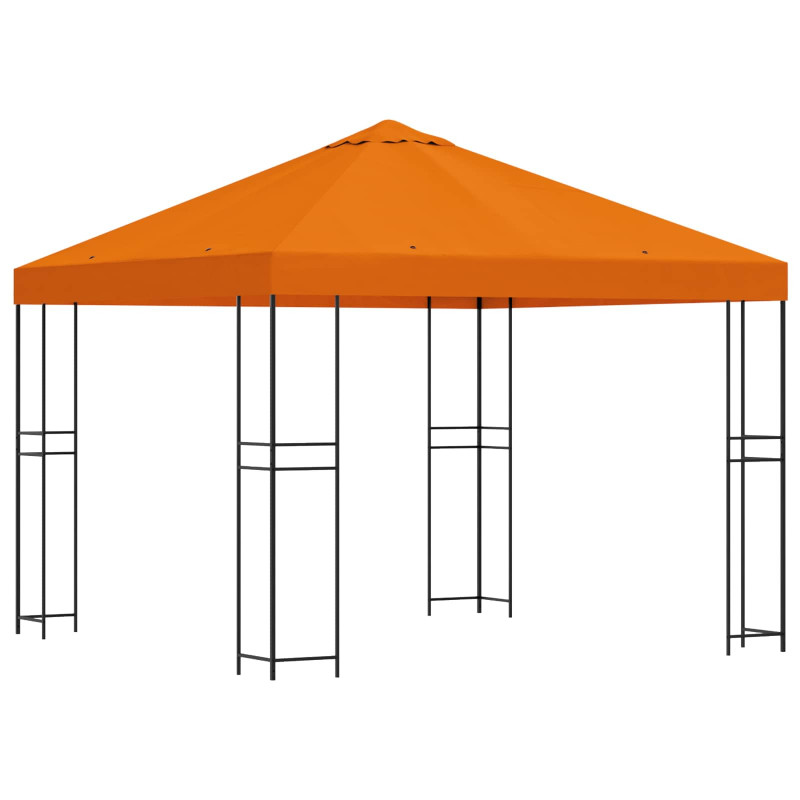Altana 3 x 3 m pomarańczowy Poliester i Stal 190 gsm