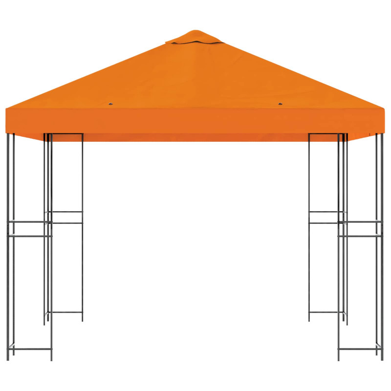 Altana 3 x 3 m pomarańczowy Poliester i Stal 190 gsm