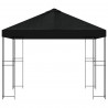 Altana 3 x 3 m Czarny Poliester i Stal 190 gsm