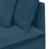 Sofa modułowa z poduszkami Velvet Blue