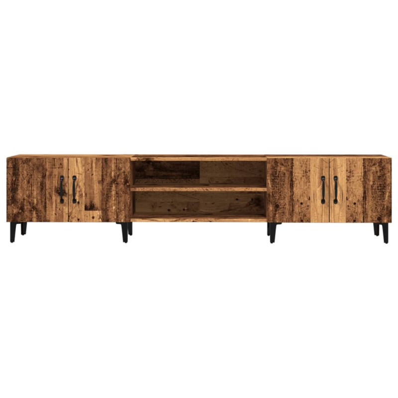 Szafka TV, stare drewno, 180x31,5x40cm, materiał drewnopochodny