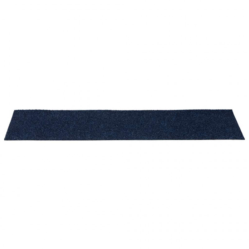 Maty na schody samoprzylepne 30 szt. 76x20 cm Granatowe prostokątne