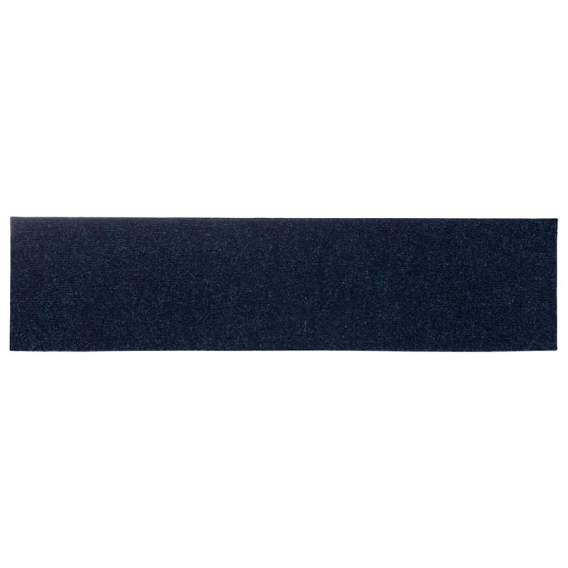 Maty na schody samoprzylepne 30 szt. 76x20 cm Granatowe prostokątne
