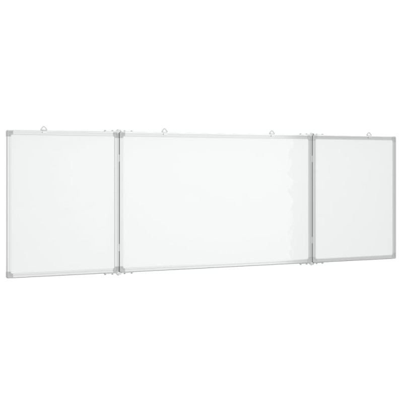 Tablica magnetyczna, składana, 200x60x1,7 cm, aluminiowa