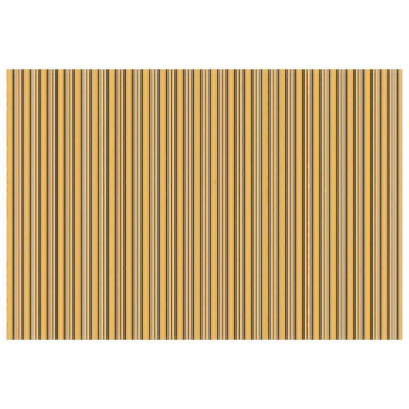 Materiał zapasowy do markizy Pomarańczowy i Czarny 350 x 200 cm