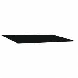 Materiał zapasowy do markizy Czarny 400 × 300 cm Poliester