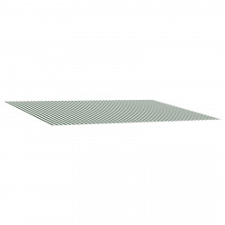 Materiał zapasowy do markizy Zielony i Biały 300 x 200 cm