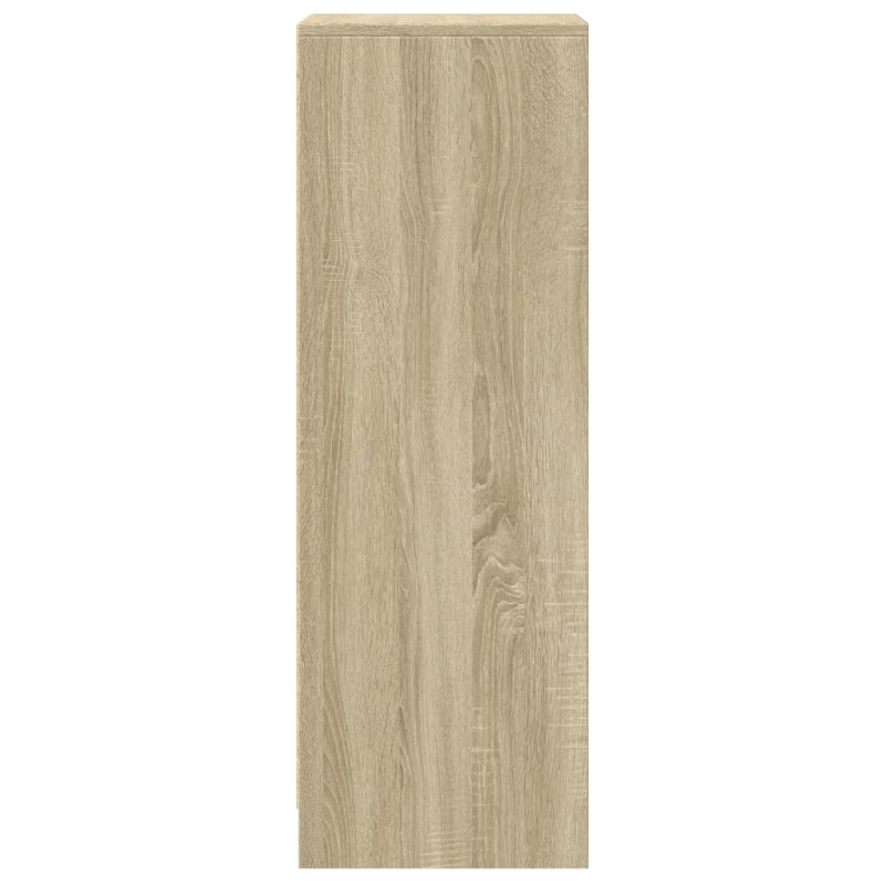 Szafka z LED, dąb sonoma, 42,5x34x100 cm