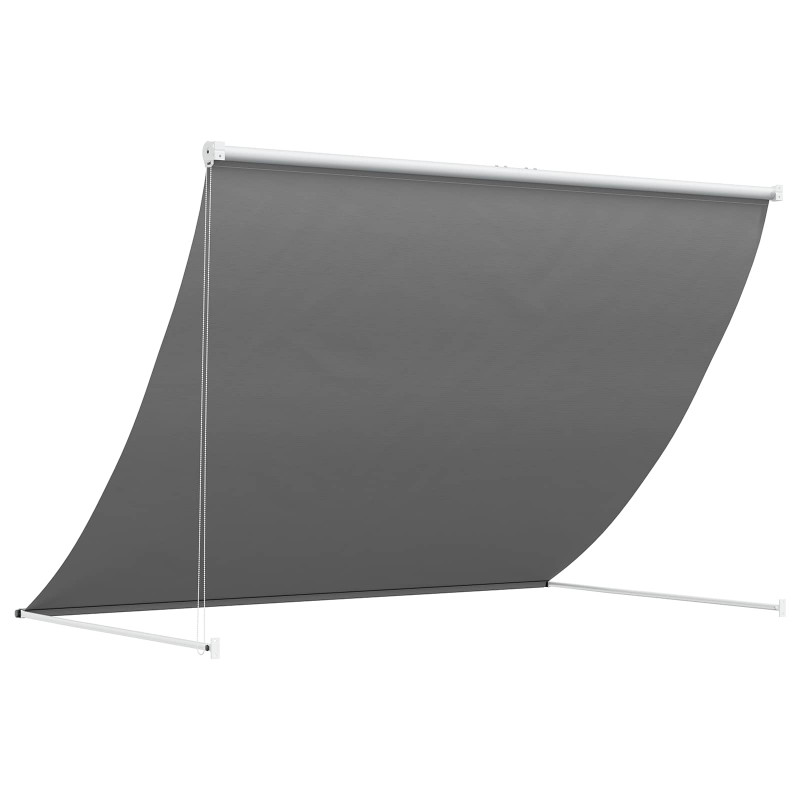 Markiza jasnoszary 250 x 150 cm 180 g / m² Poliester z powłoką PU