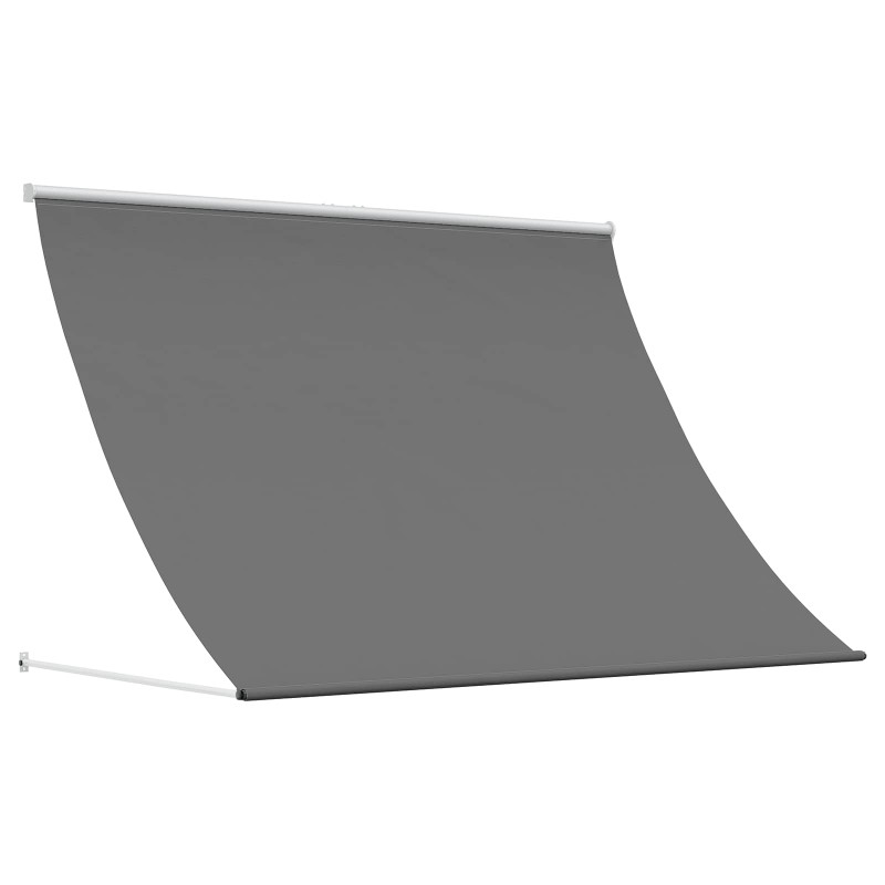 Markiza jasnoszary 300 x 150 cm 180 g / m² Poliester z powłoką PU